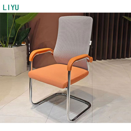 Liyu Cheap Morden Office Furniture Equipments Ergonomic Executive Arm Computer Desk Chair Mesh Office Chairs