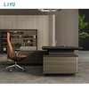 Liyu China Supplier Manager CEO Director Boss Office Desk Executive Modern White Office Furniture Office Table And Chair Set