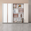 Premium File Cabinet with Modern Storage and LED Lighting