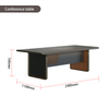 Executive Conference Table with Premium Finish and Functionality