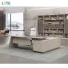 Liyu High Quality Custom Modern Design Commercial Office Furniture Executive Ceo Manager Boss Luxury Office Desk Director Tables