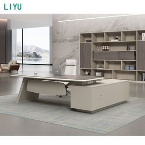 Liyu High Quality Custom Modern Design Commercial Office Furniture Executive Ceo Manager Boss Luxury Office Desk Director Tables