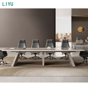 Liyu Modern Meeing Table De Conference Luxury 12 Person Conference Room Tables And Chairs Set