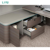 Liyu 2025 New Design Modern Manager Executive Desk Office Table Design Mobilier De Bureau