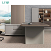 Liyu Mobilier De Bureau Modern Luxury Executive Office Desk Chinese Factory Supplier Office Desk Furniture