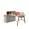 Liyu Modular Office Furniture Cubical Workstation Desk for 2 4 6 Persons for Hotel Workshop Use Made Table partition From MDF