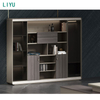Liyu Commercial Furniture Fashion Luxury Manager Boss Ceo Business L Shape Business Executive Office Desk Table