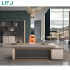 Liyu Modern And Fashionable Executive Desk Chair Combination Managers Female Bosses Presidents-Simple Office Supervisor Desk
