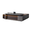 Liyu Modular Custom Furniture Factory Customized High-end Modern Design L-shaped Table Director Manager CEO Boss Desk