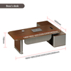 Liyu Modern Office Desk Workstation Wood Fancy Advanced Office Desk Table