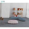 Liyu Nordic Modern Sofa Sectional Furniture Set European Design Style Fabric Cover for Office Living Room Hotels And Schools