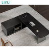 Liyu Modern Design Executive Office Desk Wood Panel Material for Manager Office Furniture