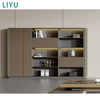 Liyu Furniture Modern L-Shape Executive Boss Office Desk on Sale Executive Modern Desk