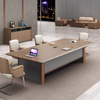 Liyu Office Furniture Fashion Modern Large Conference Long Table Meeting Conference Table 12 People Meeting Desk