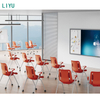 Liyu Modern School Student Chair/Training Chair with Writing Pad Training Furniture