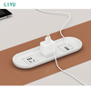 Liyu Modern Office Furniture Extendable Melamine Meeting Table for 10 Persons for Home Office Hospital Supermarket Use