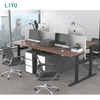 Liyu Modern Home Office Height Adjustable Desk Adjustable Electric Lifting Table Standing Adjustable Desk