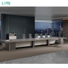 LIyu Wood Commercial Conference Table Office Furniture Office Desk Design Meeting Table