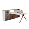Liyu Modern Modular Office Cubicle Open Work Station Desk with Partition for Staff Modern Office Furniture Table