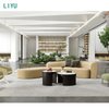 Liyu Modern Nordic Design European Style 2-Seater Office Sofa Set for Commercial Office Reception Hotels Hospitals Malls