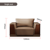 Liyu Commercial Modular Reception Furniture Soft Seating & Hotel Lobby Sectional Sofa Set Public Waiting Areas Office Visitors
