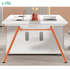 Liyu Home Office Wooden Writing Computer Desks Modern Office Desk Simple Office Furniture Small Study Table Partition