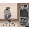 Liyu Factory Design High Back Ergonomic Office Furniture Chairs Executive Black Office Chair Sillas De Oficina Adjustable Height