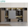 Liyu Furniture Modern L-Shape Executive Boss Office Desk on Sale Executive Modern Desk