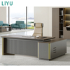 Liyu Modern Executive Office Suite Luxury Furniture Executive Office Desk for CEO