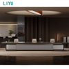 Liyu High End Luxury 8 10 12 16 Person Seater Office Meeting Desk Conference Table Office Board Meeting Room Table