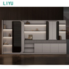 Liyu High Quality Office Furniture Modern Design Chairman Veneer Large CEO Executive Office Wooden Desk
