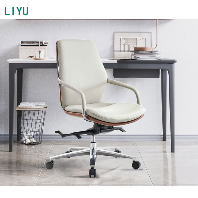 Liyu New Arrival Ergonomic Desk Table Swivel Staff Mesh Furniture Office Chair