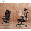 Liyu Free Sample Wholesale Ergonomic Modern Manager Mesh New Adjustable Swivel Desk Connecting Armrest Executive Office Chair