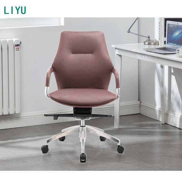 Liyu Furniture New Type Stocked Customized Luxury Office Chair For Office Mesh Office Leather Chair