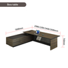 Liyu Boss Manager Executive Office Furniture Table Office Desk And Chair Set Modern Style Luxury Office Table