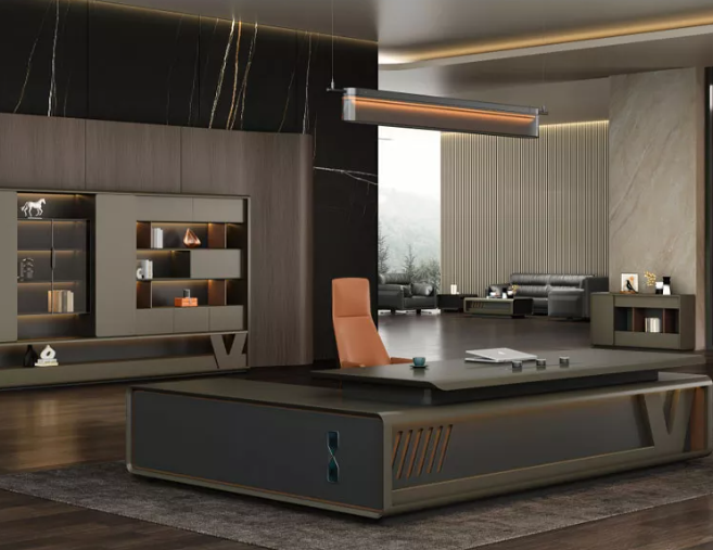 Sophisticated Executive Desk for Modern Offices