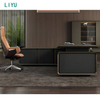 Liyu Hot selling bureau Office L-shaped Boss Work desk Executive office furniture durable high-end modern desk Office Desk