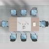 Liyu Training Tables And Chairs Boardroom Room 20 Person Meeting Modern Office Boat Shaped Conference Desks