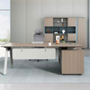 LIYU Factory Custom Modern BOSS Manager Desks L-shaped Boss Ceo Executive Wooden Office Tables And Chairs for Office Furniture