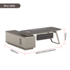 Liyu Luxury Aesthetic Furniture Luxury Boss Office Desk Mdf Office Table Modern Design Sturdy And Durable Office Table