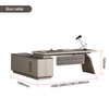 Liyu New Modern Office Furniture CEO Executive Desk Manager L Shaped Workstation Table CE Certified Latest Designs
