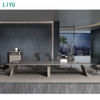 LIyu Wood Commercial Conference Table Office Furniture Office Desk Design Meeting Table