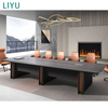 Liyu Hot Sell Meeting Table Office Conference Table Office Furniture Modern Office Meeting Table