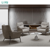 Liyu Office Meubles De Bureau High Quality Premium Home Villa Soft Luxury Sofa Set Living Room Furniture Modern