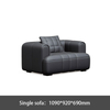 Liyu Office Furniture Italian Design Living Room Large Corner Sofa Set Minimalist Large-Sized for Villa Apartment Workshop