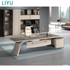 Liyu Modern And Fashionable Executive Desk Chair Combination Managers Female Bosses Presidents-Simple Office Supervisor Desk