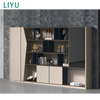 Liyu Most Popular Furniture L Shape Luxury Executive Office Modern Manage Table Desk Corner Furniture Office Desks