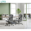 Liyu Foshan Ergonomic High Back Executive Office Chair Adjustable Office Chair Mesh Chair with Lumbar Support And 2D Headrest