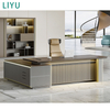 Liyu Modern Executive Office Suite Luxury Furniture Executive Office Desk for CEO