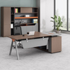 Liyu Modern Wooden Office Desk L Shape Furniture Luxury Executive Office Works Manage Table Corner Office Desks
